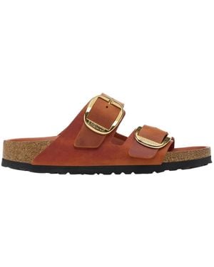 Birkenstock Sliders - Brown