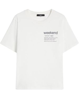 Weekend by Maxmara T-Shirts - White