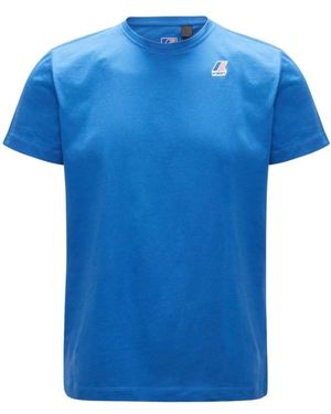 K-Way Le Vrai Edouard T-Shirt - Blauw