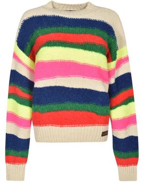DSquared² Alpaca Blend Trui - Meerkleurig