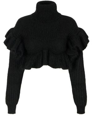 Elisabetta Franchi Turtlenecks - Black