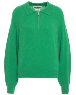 Crush Cashmere Knitwear - Green