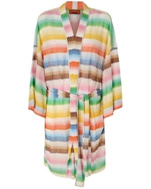 Missoni Korte Kimono Cover-Up - Wit