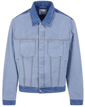 Arte' Jassen ,Blauw ,Denim Denim Inside/Out Jacket