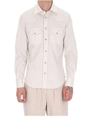 Eleventy Casual Shirts - White