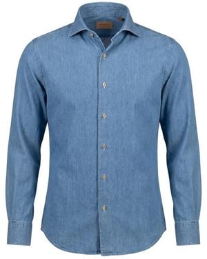 Borriello Denim-Hemd - Blau