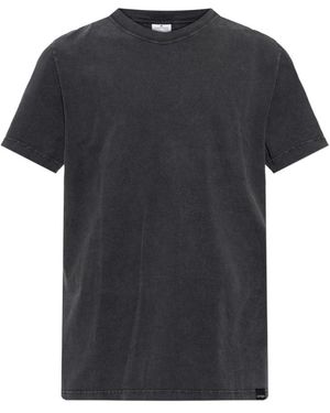 Courreges Ac Stonewashed T-Shirt - Zwart