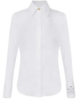 Elisabetta Franchi Shirts - Blanco