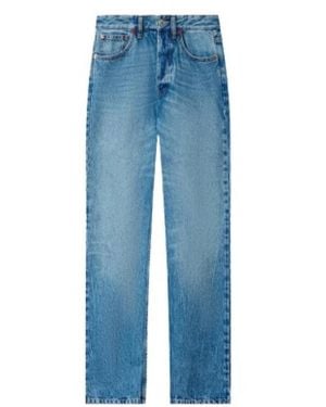 Isabel Marant Daya Rechte Jeans - Blauw