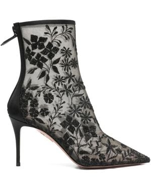 Aquazzura Heeled Boots - Negro