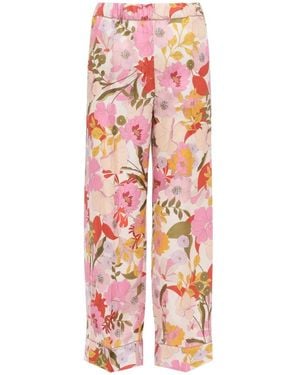 Max Mara Wide Trousers - Pink