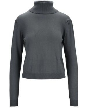Soallure Turtlenecks - Blue