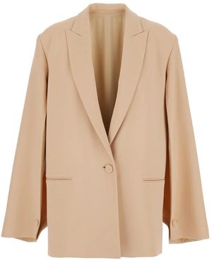 Alberta Ferretti Blazers - Neutro