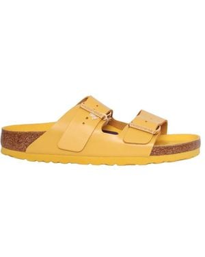Birkenstock Sliders - Yellow