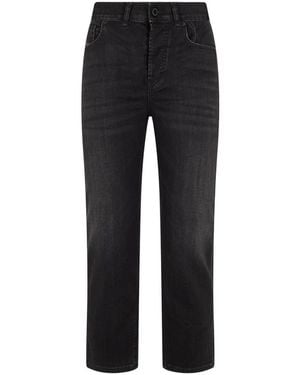 DIESEL Straight Cut Jeans - Zwart