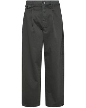 Mos Mosh Straight Trousers - Grey
