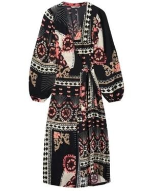 Summum Wrap Dresses - Negro