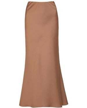 D.exterior Maxi Skirts - Marrón