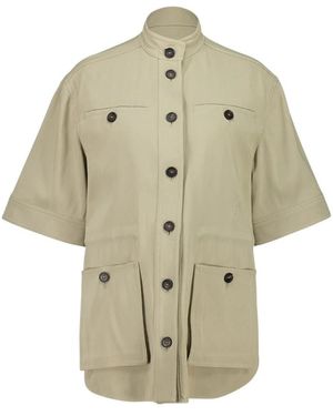 Ferragamo Light Jackets - Natural
