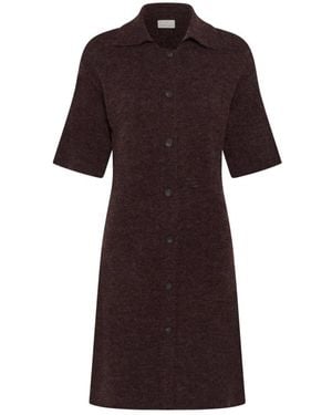 Kaffe Knitted Dresses - Marrón