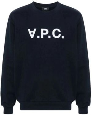 A.P.C. Sweatshirts - Blue