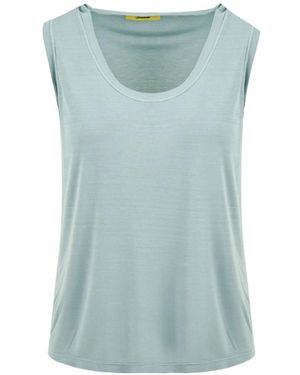 Drumohr Sleeveless Tops - Blue