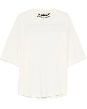 Palm Angels T-Shirts - Blanco