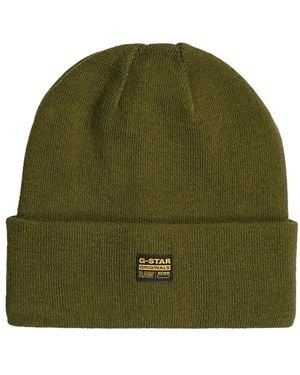 G-Star Accessoires ,Groen ,Katoen Effo Long Beanie