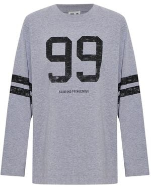 Baum und Pferdgarten T-Shirts - Gris