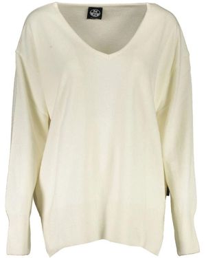 North Sails V-Neck Knitwear - White