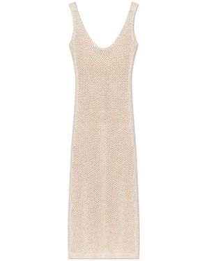 Akep Midi Dresses - White
