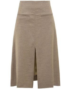 Drumohr Midi Skirts - Brown