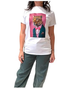 Please T-Shirt Cotone - Wit