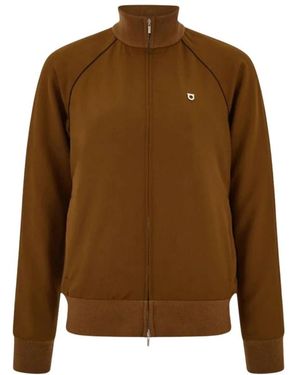 Ferragamo Bomber Jackets - Brown