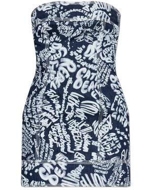DSquared² Short Dresses - Blue