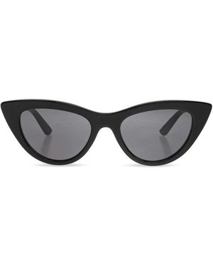 McQueen Accessoires ,Zwart ,Cat-Eye Zonnebril