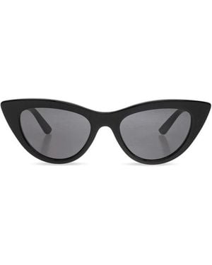 McQueen Cat-Eye Sonnenbrille - Schwarz