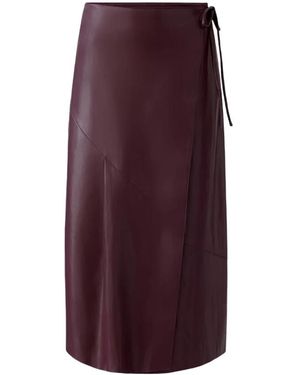 Ouí Midi Skirts - Morado