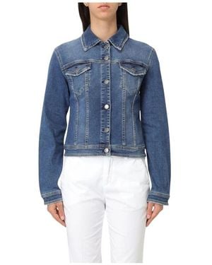 Liu Jo Denim Jackets - Blue