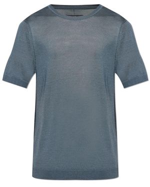 Rag & Bone T-Shirt Mit Rundem Ausschnitt - Blau