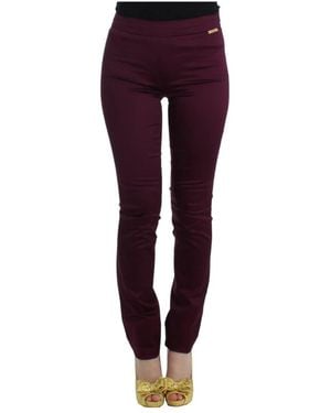 John Galliano Skinny Trousers - Purple