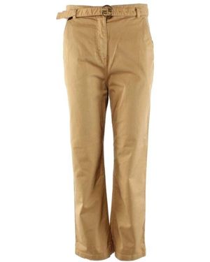 Pinko Chino hose mit gürtel - Natur