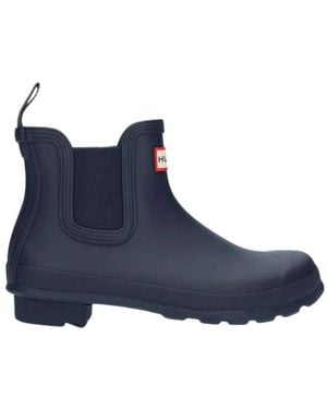 HUNTER Chelsea Boots - Azul