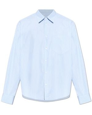 Ami Paris Formal Shirts - Azul