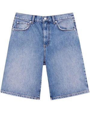 Anine Bing Denim Shorts - Blue