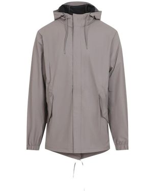 Rains Fishtail Jacket - Grijs