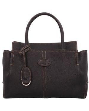 Tod's Tassen ,Zwart ,Suède Shopping Piccola