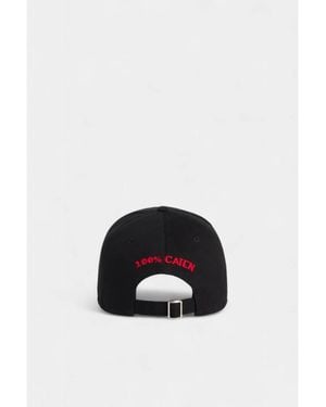 DSquared² Patch Baseball Cap - Schwarz