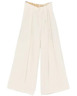 Uma Wang Wide Broeken - Naturel