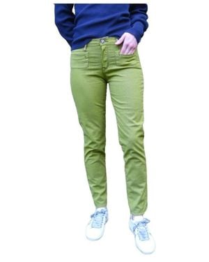 Islow Slim-Fit Trousers - Green